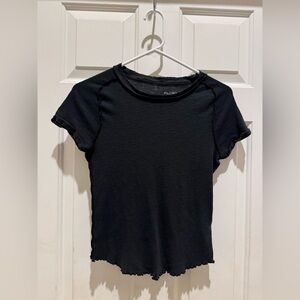 Pilcro Rolled-Sleeve Raglan Tee Size XS